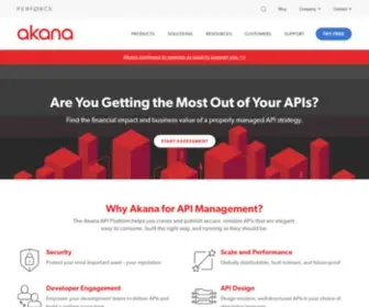 Akana.com(Akana by Perforce) Screenshot
