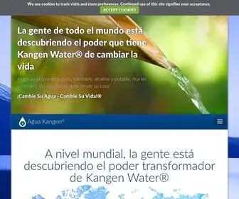Akangenw.com(Agua Kangen) Screenshot