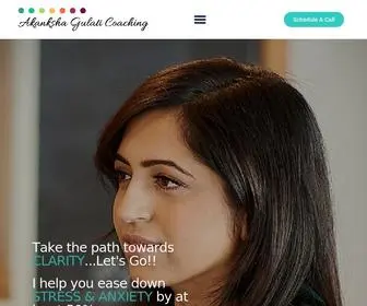 Akankshagulaticoaching.com(Akansha Gulati Coachings) Screenshot