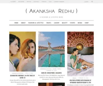 Akanksharedhu.com(Akanksha Redhu) Screenshot