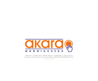 Akara.nl(Akara Webdiensten) Screenshot