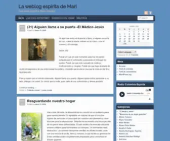 Akardec.com(La weblog espirita de Mari) Screenshot