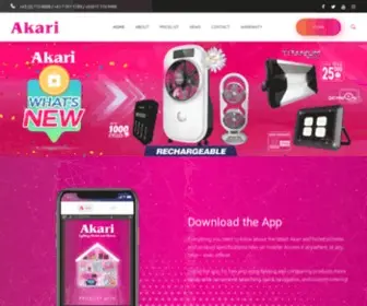 Akari.com.ph(Brighter and Safer Home Solutions) Screenshot