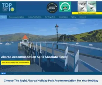 Akaroa-Holidaypark.co.nz(Akaroa TOP 10 Holiday Park) Screenshot