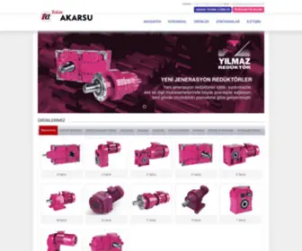 Akarsureduktor.com(Yılmaz reüdktör) Screenshot