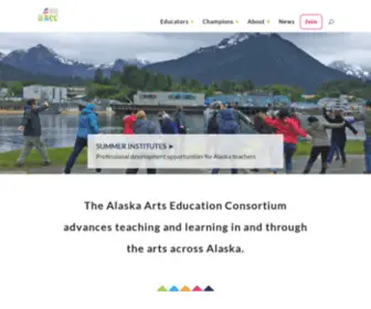 Akartsed.org(Alaska Arts Education Consortium) Screenshot