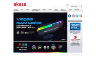 Akasa.com.tw(Akasa Thermal Solution) Screenshot