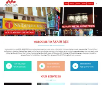 Akashads.com(Best LED Sign Board) Screenshot