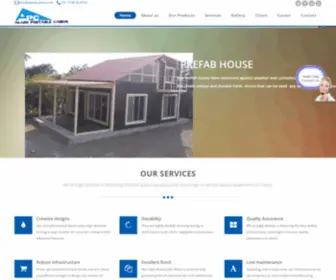 Akashcabins.com(AKASH PORTABLE CABIN) Screenshot