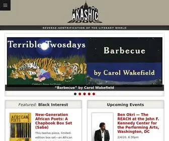 Akashicbooks.com(Akashic Books) Screenshot