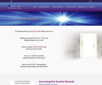 AkashicFocus.com(Access Your Akashic Records) Screenshot