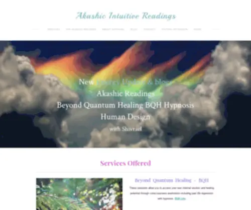 Akashicintuitive.com(Akashic Intuitive Readings) Screenshot