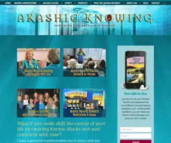 Akashicknowing.com(Personal and Private Healing Sessions) Screenshot