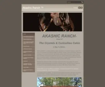 Akashicranch.com(Akashic Ranch) Screenshot