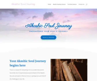 Akashicsouljourney.com(Akashic Soul Journey) Screenshot