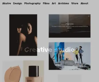 Akatre.com(Creative Studio) Screenshot