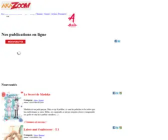 Akazoom.fr(Publications de mangas en ligne) Screenshot
