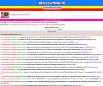 Akbarpurmusic.in(MUSIC DOT IN) Screenshot