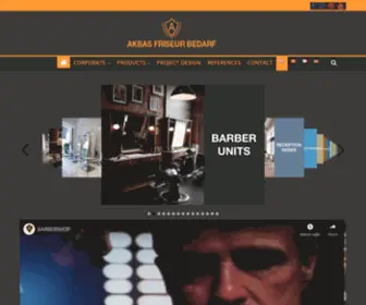 Akbasmoebel.com(AKBAS FRISEUR BEDARF) Screenshot