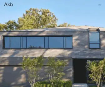 AKB.ca(Residential Architects in Toronto) Screenshot