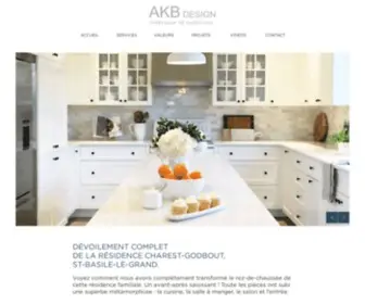 Akbdesign.ca(AKB Design) Screenshot