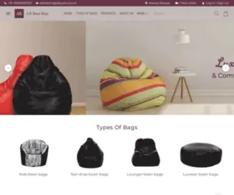 Akbeanbags.in(A K Bean Bags) Screenshot