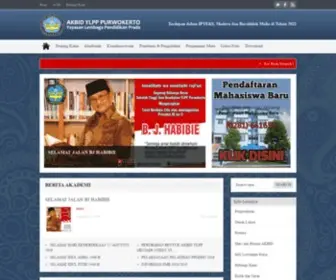 Akbidylpp.ac.id(STIKes YLPP Purwokerto) Screenshot