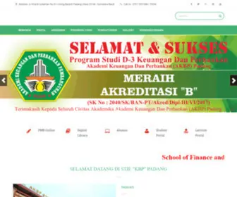 Akbpstie.ac.id(STIE KBP dan AKBP) Screenshot