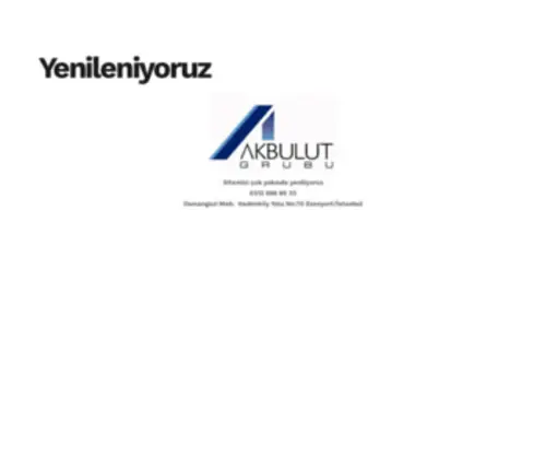 Akbulut.com(Tekstil Tarım) Screenshot