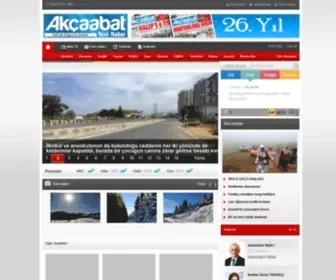 Akcaabatgazetesi.com.tr(Akçaabat) Screenshot