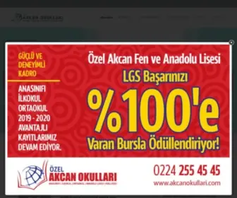 Akcanokullari.com(Akcanokullari) Screenshot
