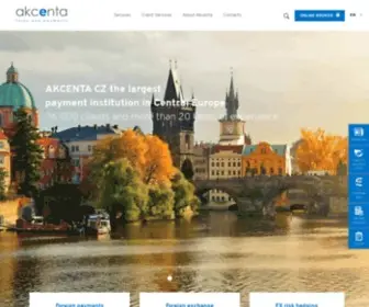 Akcenta.com(Forex and payments) Screenshot