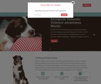 Akchumanefund.org(Web site created using create) Screenshot
