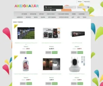 Akciobazar.net(Akciobazar Áruház) Screenshot