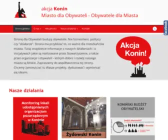 AkcJakonin.pl(Miasto dla obywateli) Screenshot