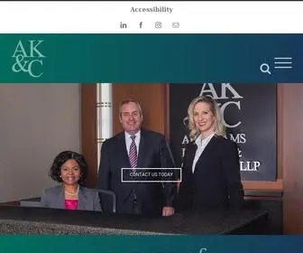 Akclaw.com(Abrahams Kaslow & Cassman) Screenshot