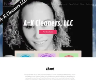 Akcleanersllc.com(A-K Cleaners LLC) Screenshot