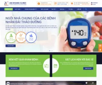Akclinic.com.vn(Phòng Khám Đa Khoa An Khang) Screenshot