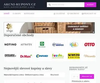 Akcni-Kupony.cz(Slevové) Screenshot