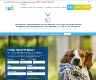 Akcreunite.org(Lost Pet Recovery Service) Screenshot
