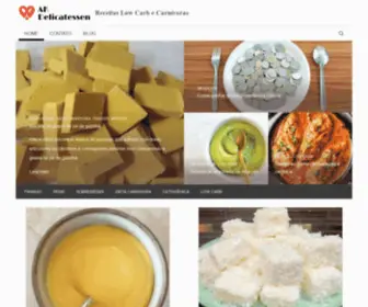 Akdelicatessen.com.br(AK Delicatessen Receitas) Screenshot