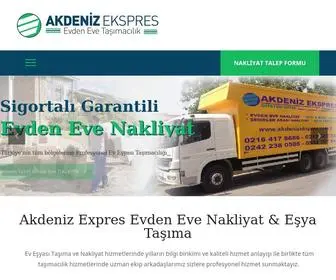 Akdenizekspres.com.tr(Antalya Nakliyat) Screenshot