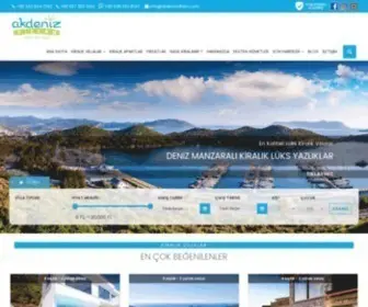 Akdenizvillam.com(Akdeniz Villam. Kiralık Yazlık ve Güvenilir Villa Kiralama) Screenshot