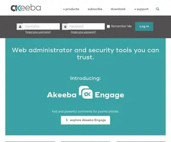Akeeba.com(Akeeba Ltd) Screenshot
