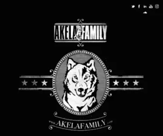 Akelafamily.com(Akela Family Music) Screenshot