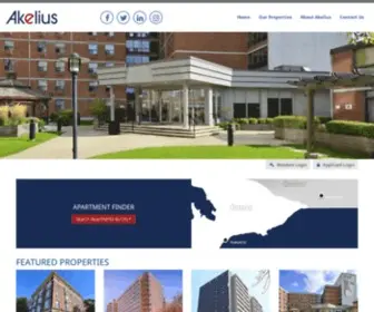 Akelius-Properties.ca(Akelius) Screenshot
