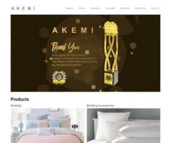 Akemihome.com(Home Bedding Store Malaysia) Screenshot