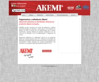 Akepox.com(Catálogo de Productos Akemi) Screenshot