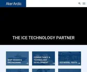 Akerarctic.fi(Aker Arctic) Screenshot