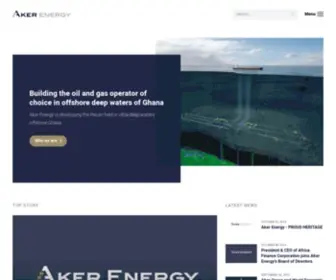 Akerenergy.com(Aker Energy) Screenshot